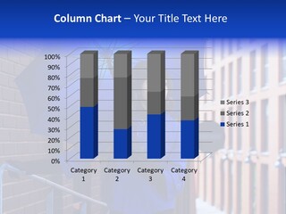 Retro Street Blue PowerPoint Template