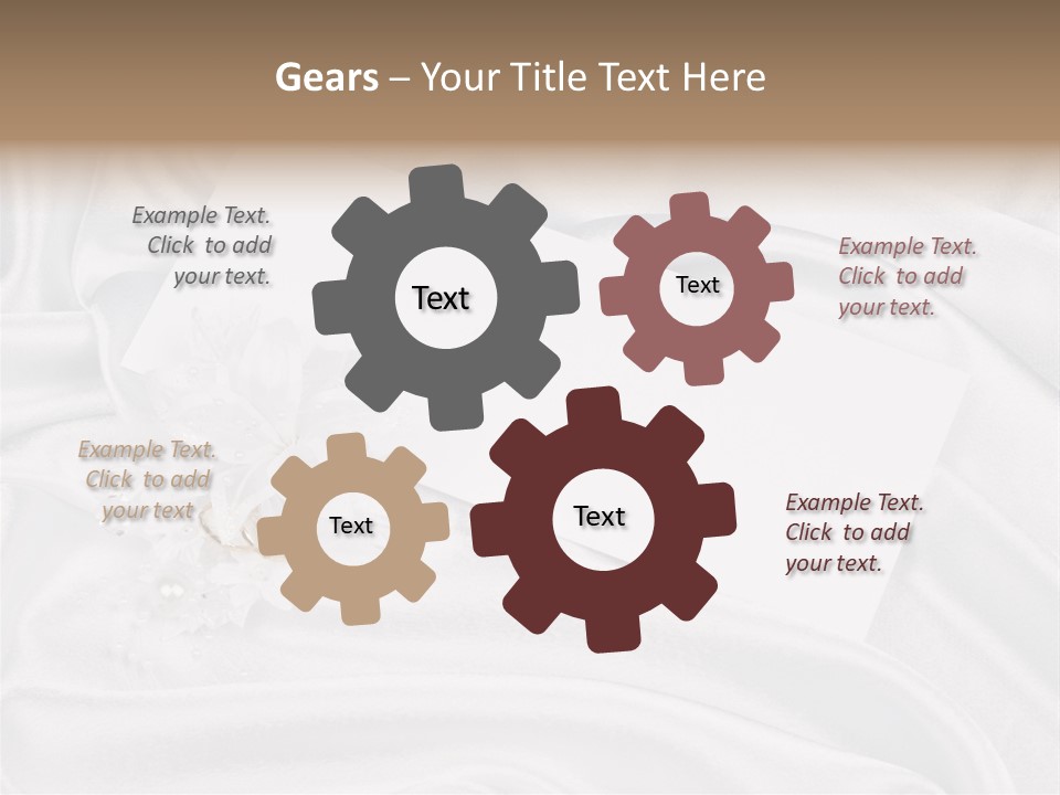 Ceremony Floral Beautiful PowerPoint Template