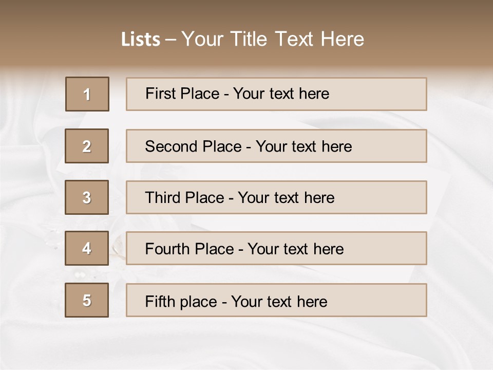 Ceremony Floral Beautiful PowerPoint Template