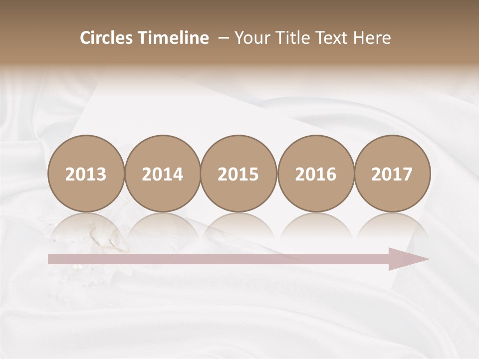 Ceremony Floral Beautiful PowerPoint Template