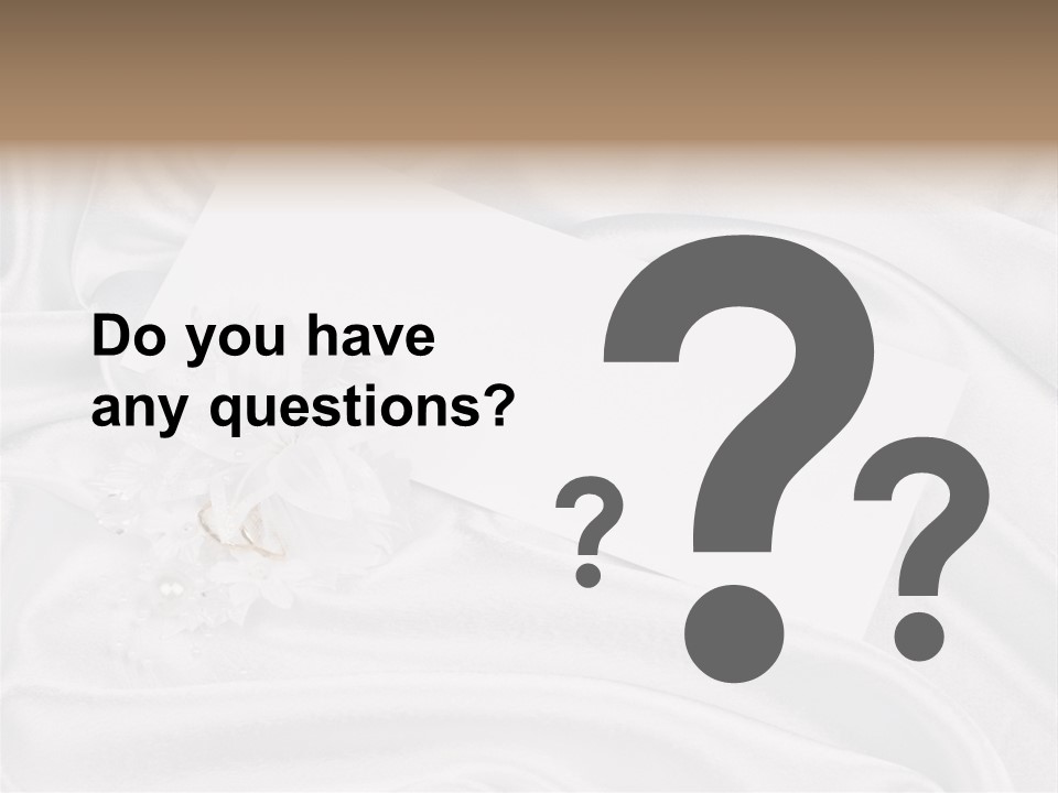 Ceremony Floral Beautiful PowerPoint Template