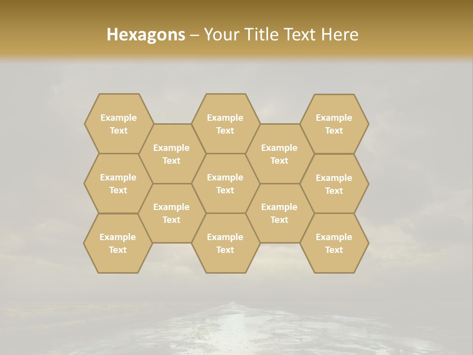 Green Stone Horizon PowerPoint Template