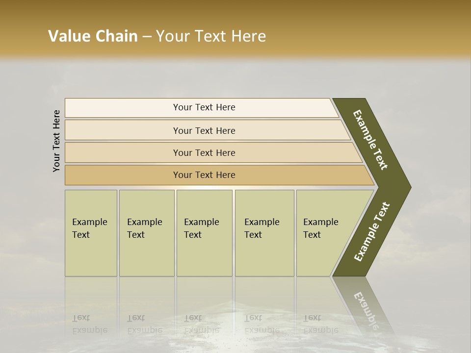 Green Stone Horizon PowerPoint Template