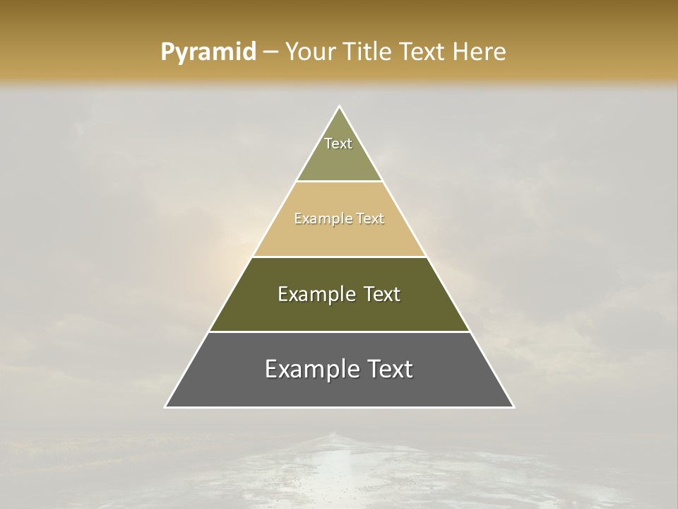 Green Stone Horizon PowerPoint Template
