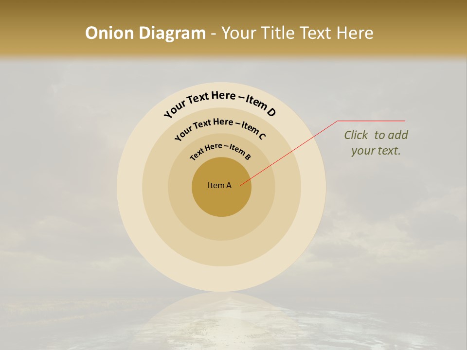 Green Stone Horizon PowerPoint Template