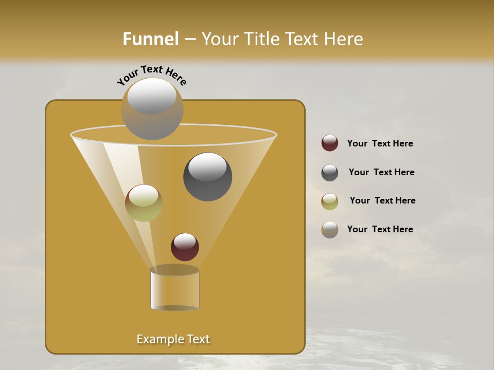 Green Stone Horizon PowerPoint Template