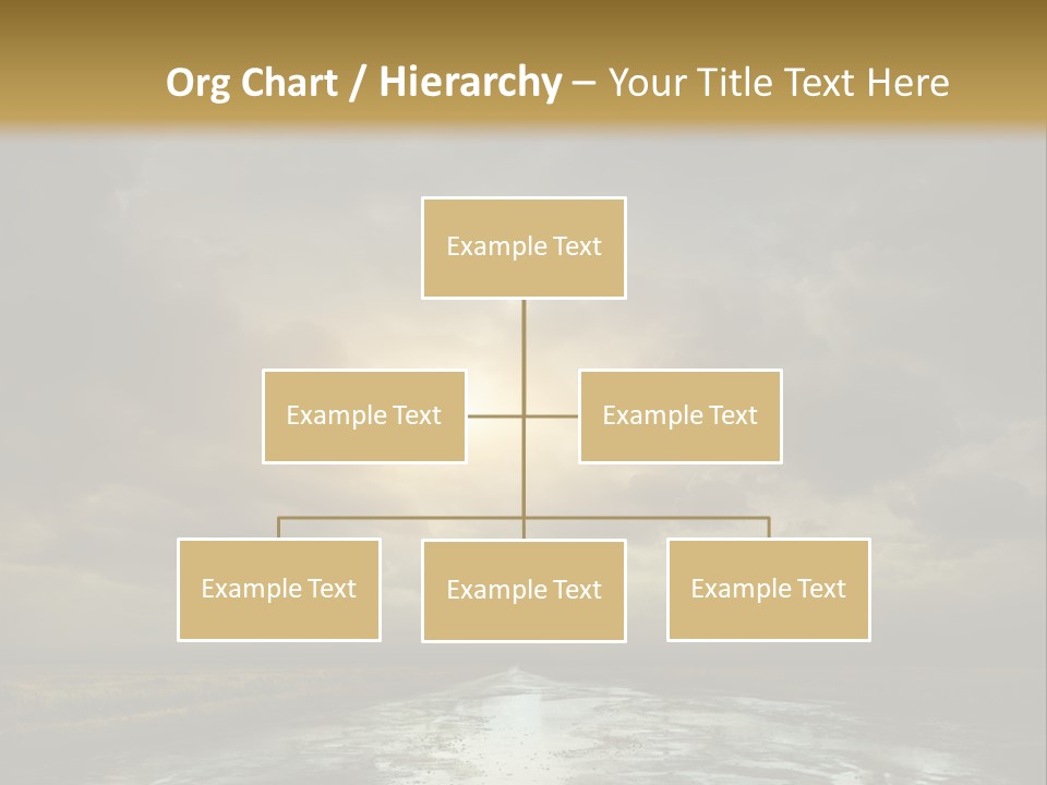 Green Stone Horizon PowerPoint Template