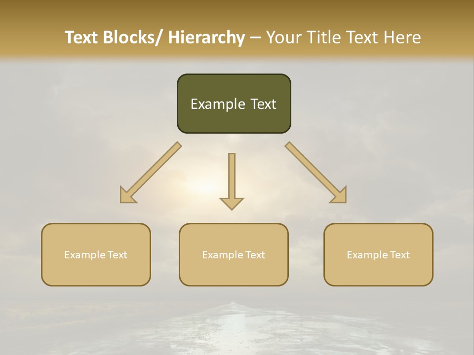 Green Stone Horizon PowerPoint Template