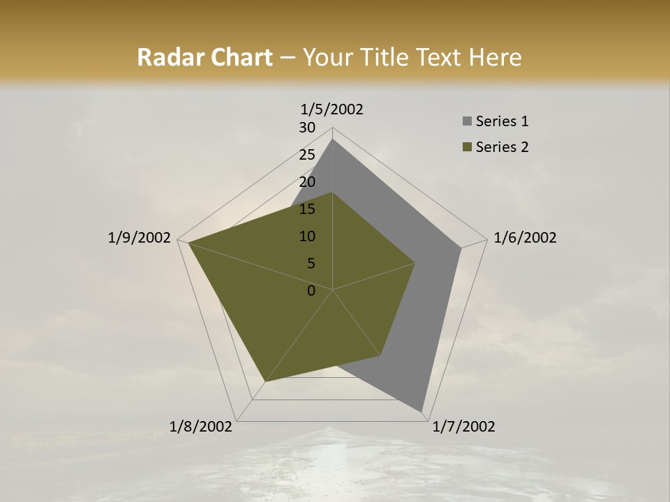 Green Stone Horizon PowerPoint Template