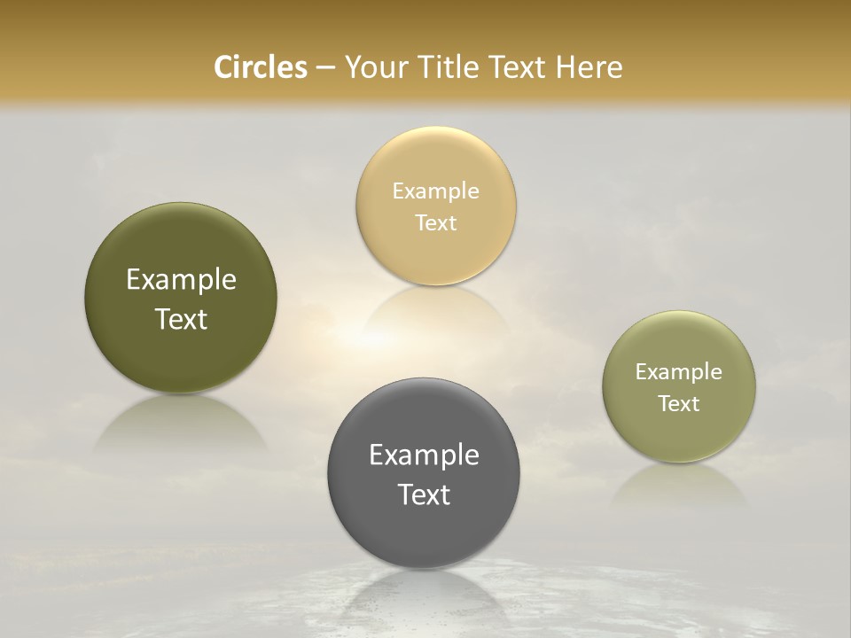 Green Stone Horizon PowerPoint Template
