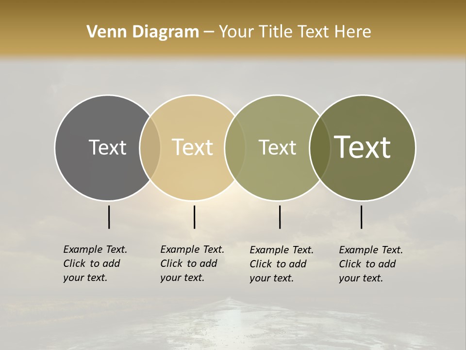 Green Stone Horizon PowerPoint Template