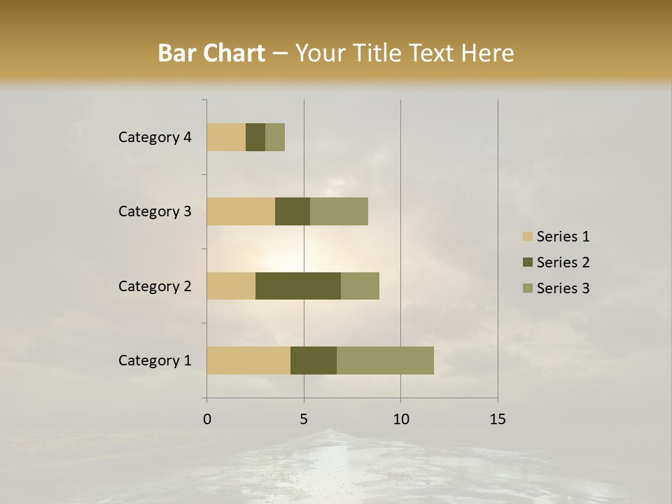 Green Stone Horizon PowerPoint Template