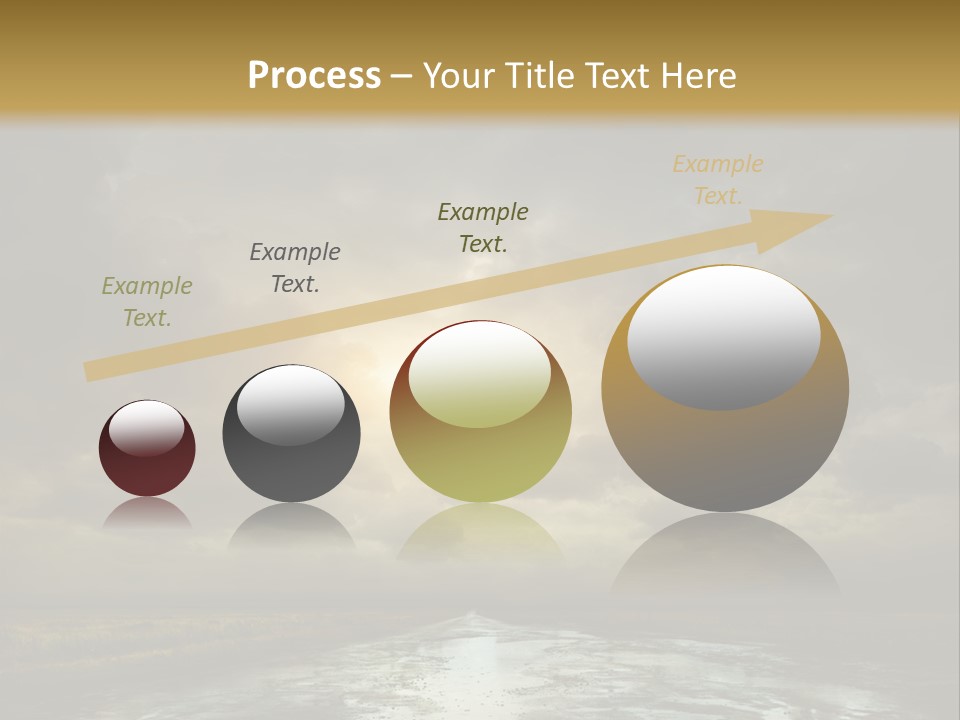 Green Stone Horizon PowerPoint Template