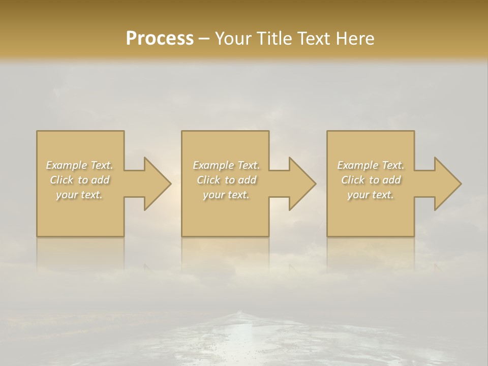 Green Stone Horizon PowerPoint Template