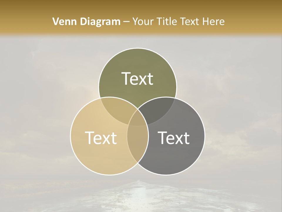 Green Stone Horizon PowerPoint Template