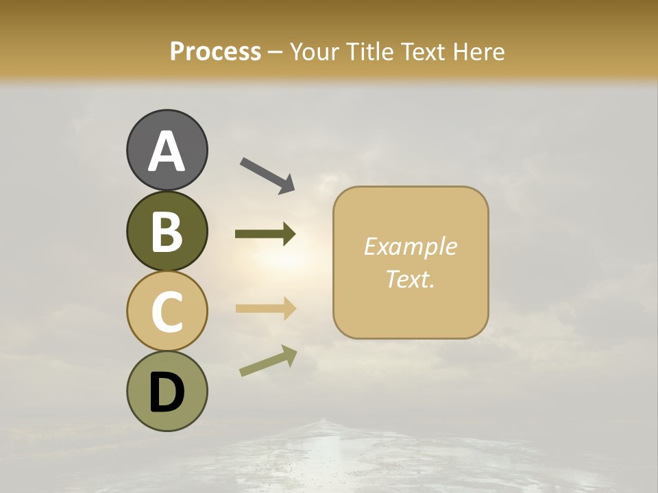 Green Stone Horizon PowerPoint Template