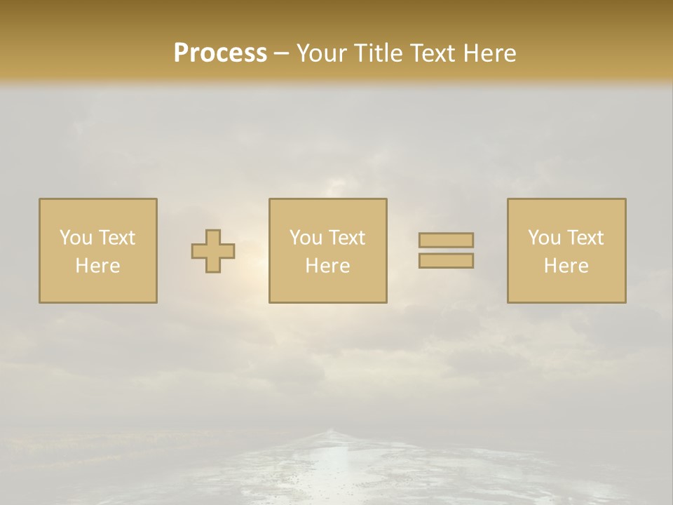 Green Stone Horizon PowerPoint Template