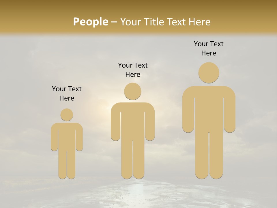 Green Stone Horizon PowerPoint Template