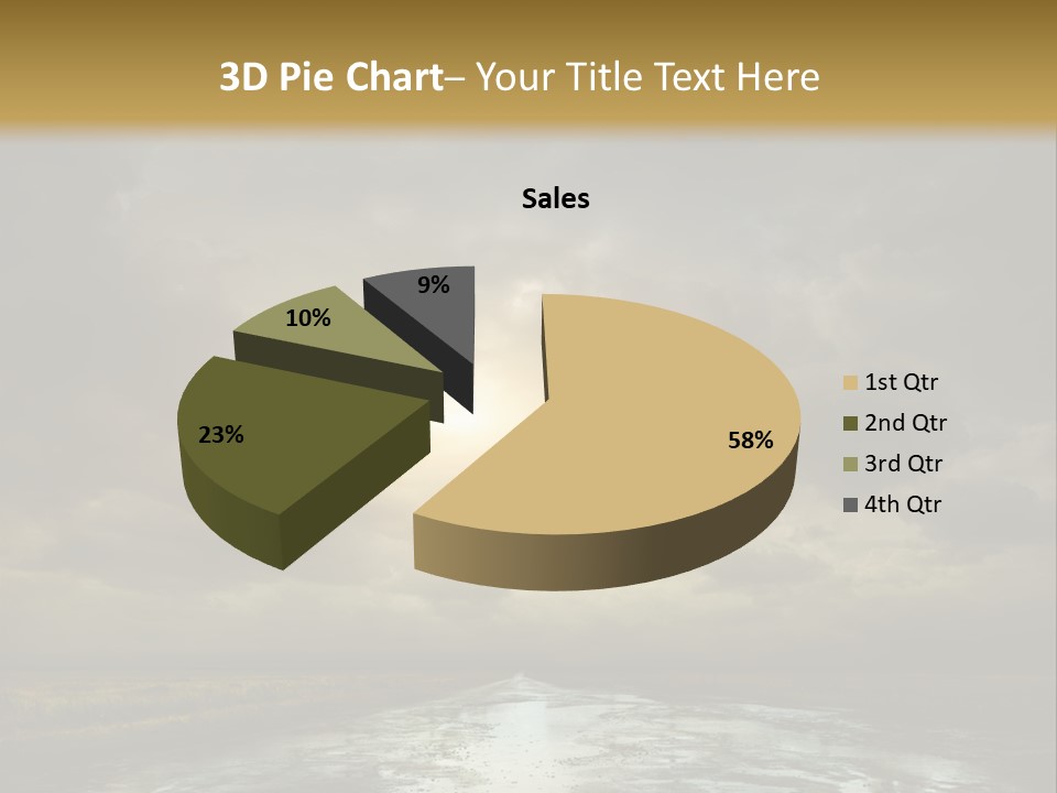 Green Stone Horizon PowerPoint Template