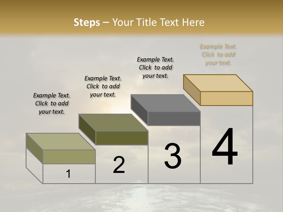 Green Stone Horizon PowerPoint Template