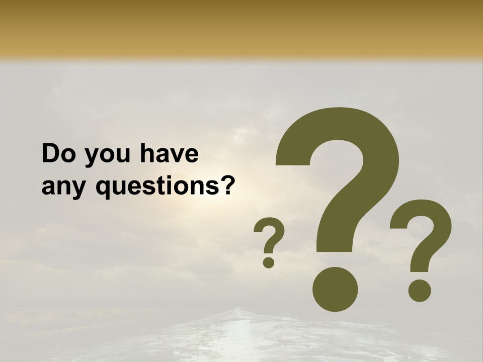 Green Stone Horizon PowerPoint Template