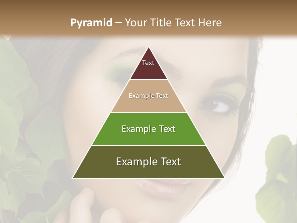 Make Up Fashion Tree PowerPoint Template