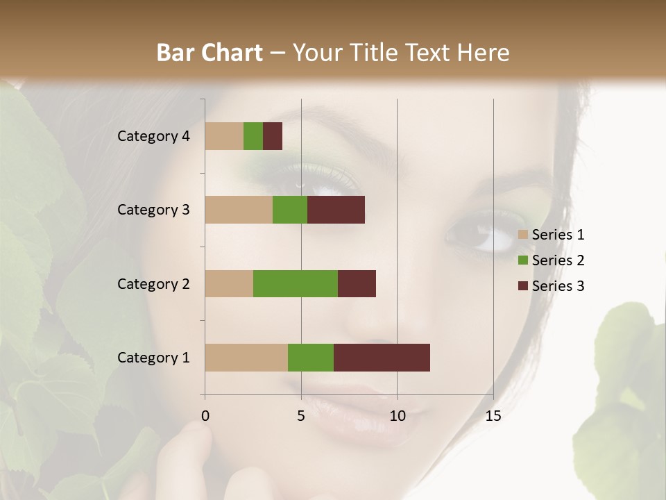 Make Up Fashion Tree PowerPoint Template