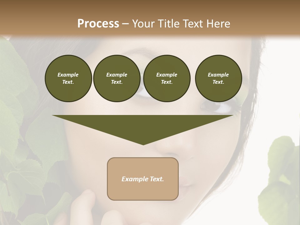 Make Up Fashion Tree PowerPoint Template