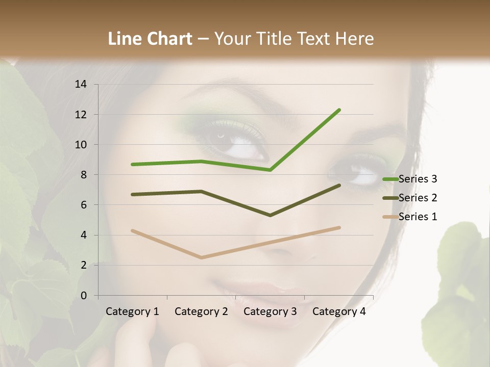 Make Up Fashion Tree PowerPoint Template