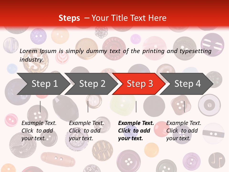 Handicraft Texture Mixed PowerPoint Template