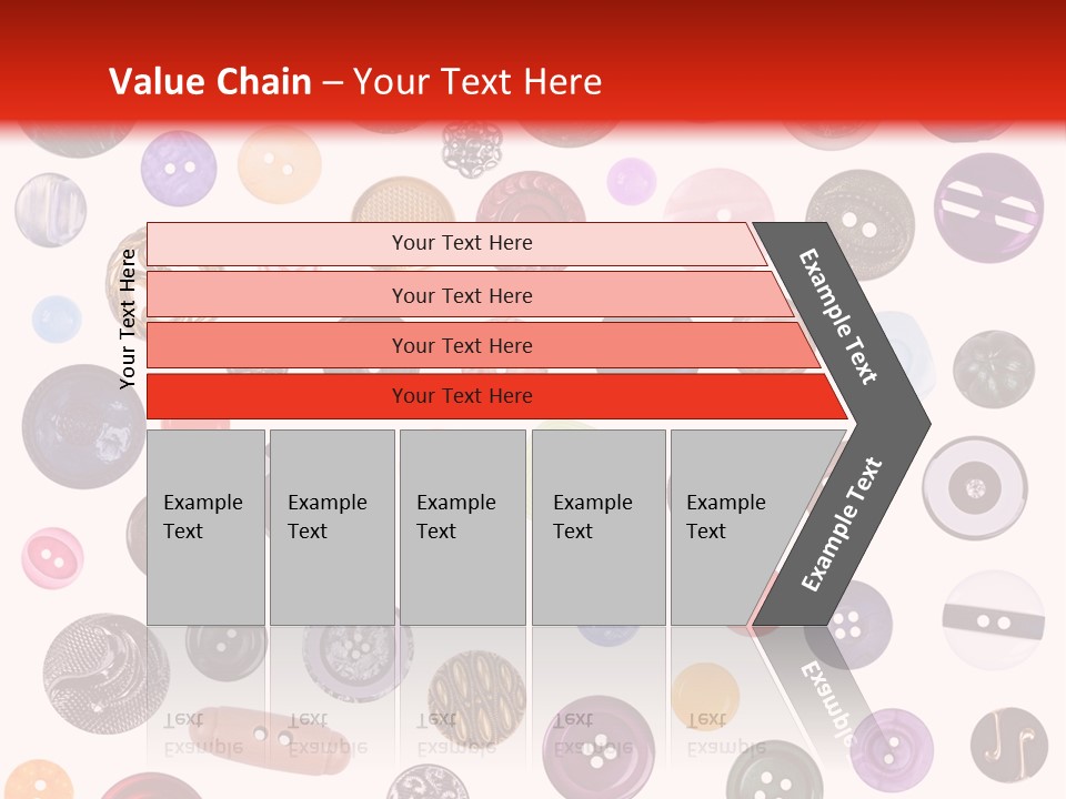 Handicraft Texture Mixed PowerPoint Template