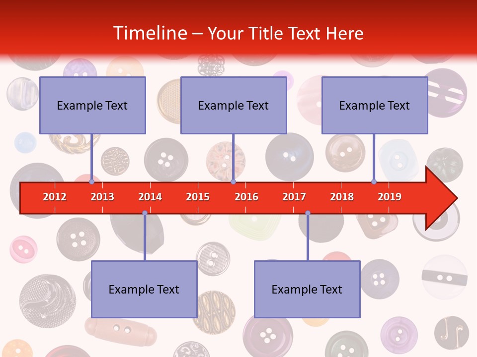 Handicraft Texture Mixed PowerPoint Template