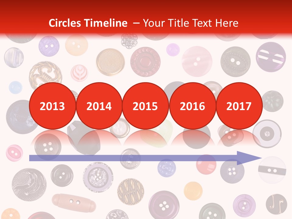 Handicraft Texture Mixed PowerPoint Template