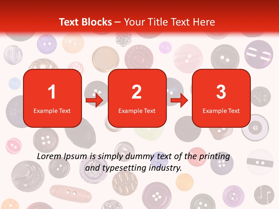 Handicraft Texture Mixed PowerPoint Template