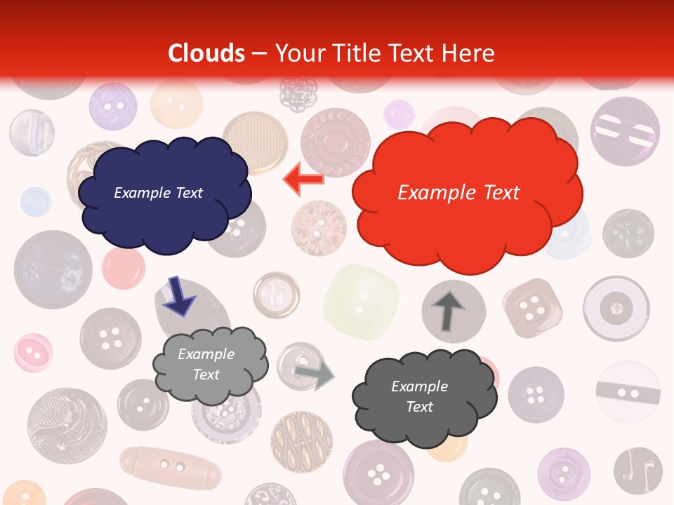 Handicraft Texture Mixed PowerPoint Template