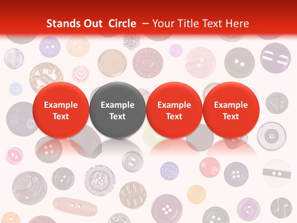 Handicraft Texture Mixed PowerPoint Template