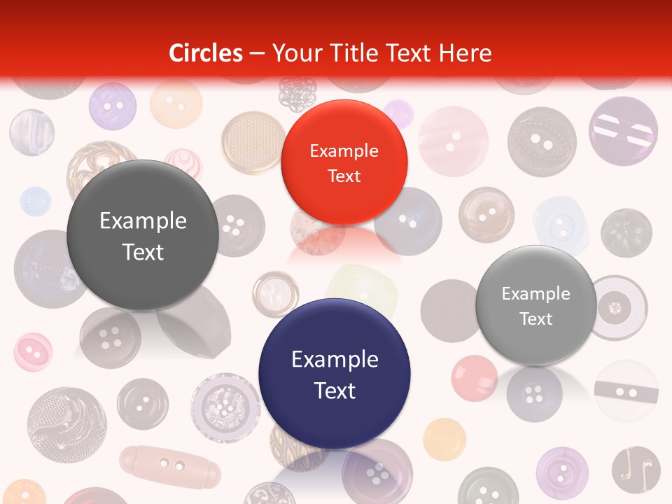 Handicraft Texture Mixed PowerPoint Template