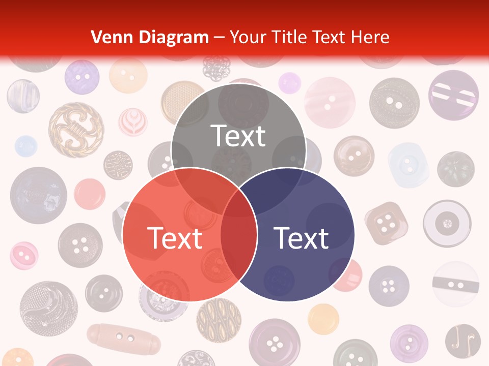 Handicraft Texture Mixed PowerPoint Template