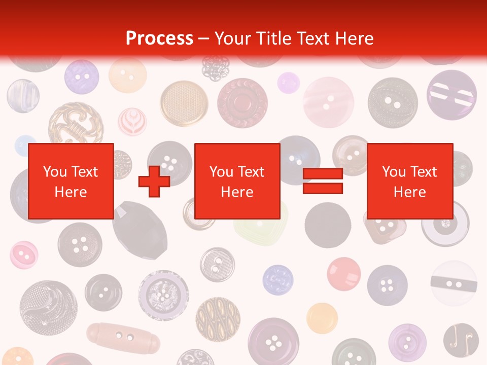 Handicraft Texture Mixed PowerPoint Template