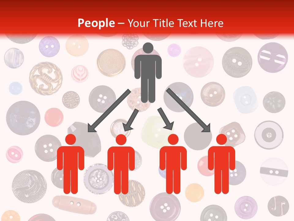 Handicraft Texture Mixed PowerPoint Template