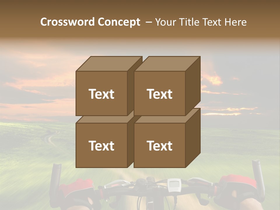 People Gloves Line PowerPoint Template