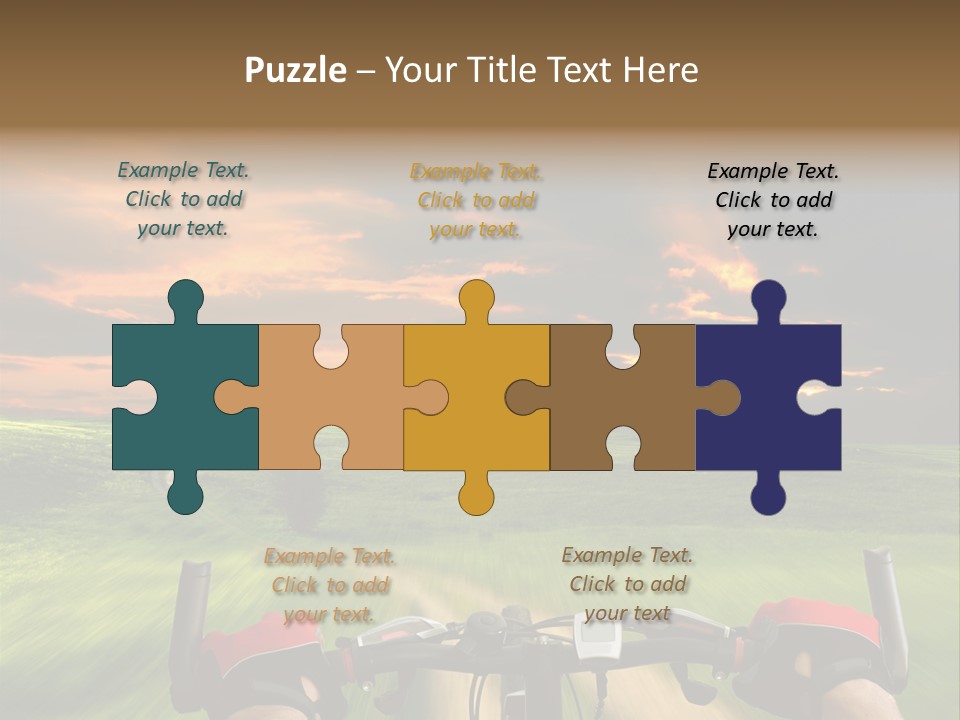 People Gloves Line PowerPoint Template