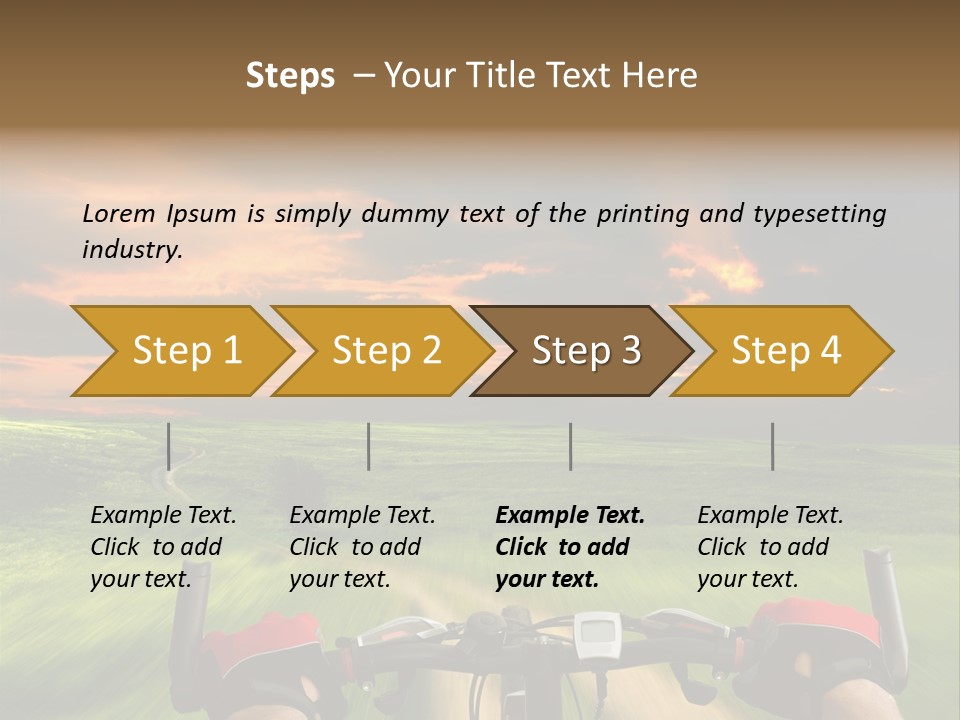 People Gloves Line PowerPoint Template