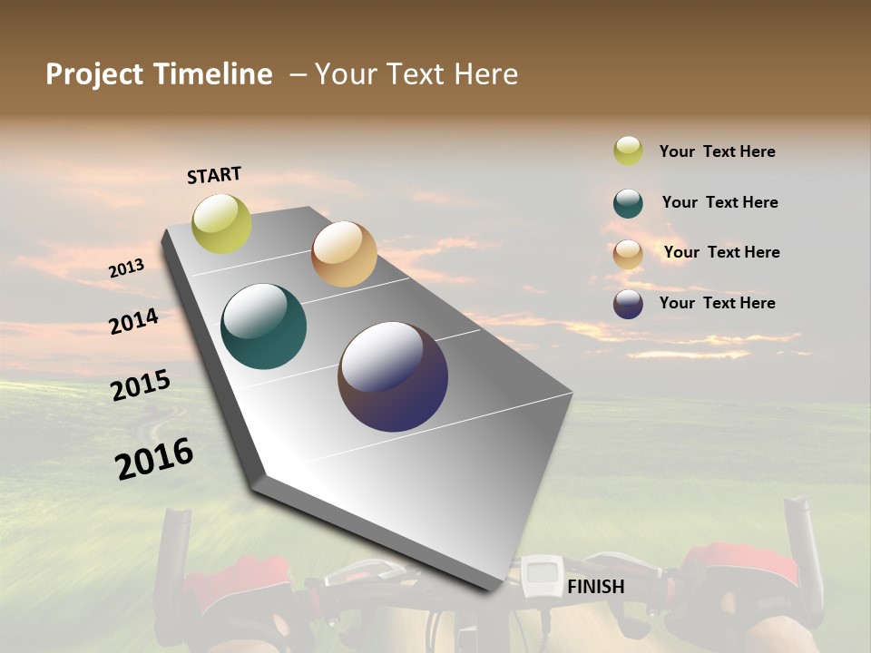 People Gloves Line PowerPoint Template