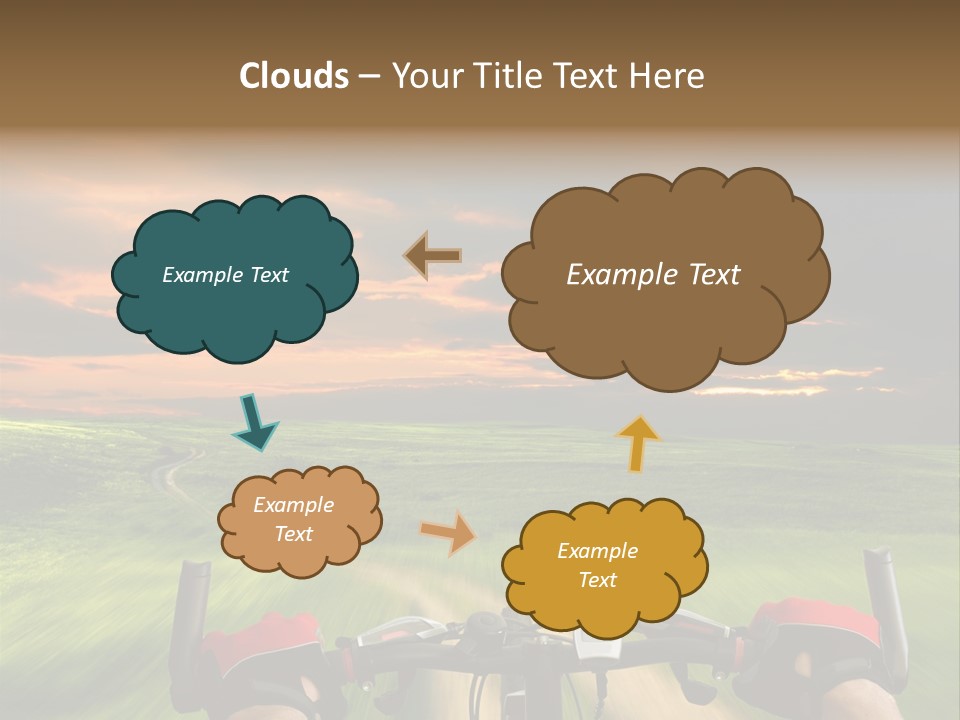 People Gloves Line PowerPoint Template