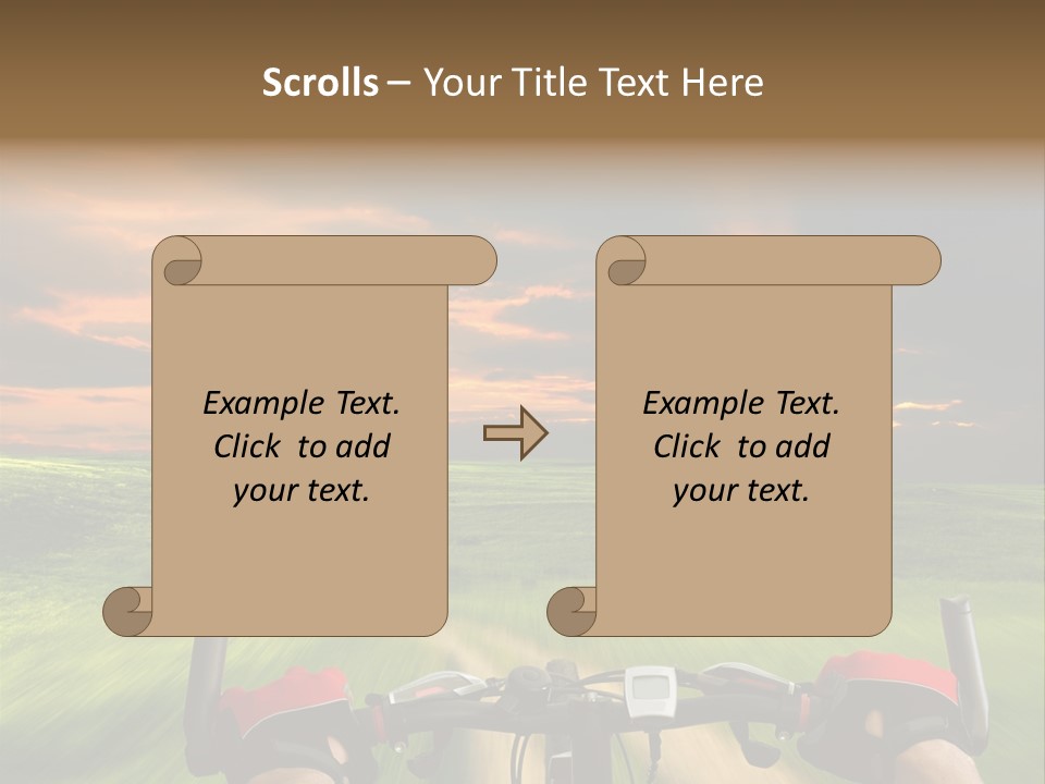 People Gloves Line PowerPoint Template