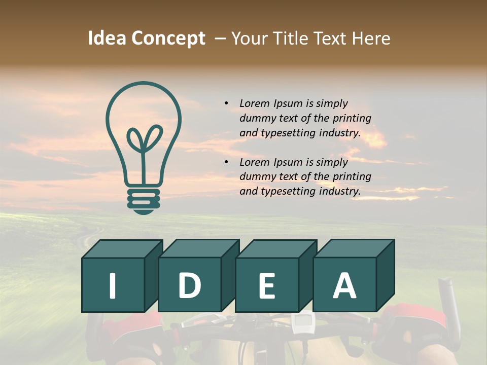 People Gloves Line PowerPoint Template