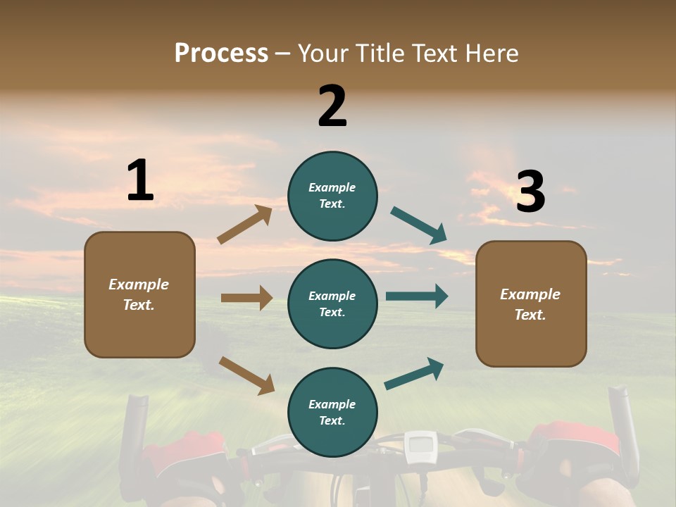 People Gloves Line PowerPoint Template