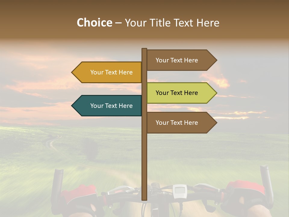 People Gloves Line PowerPoint Template