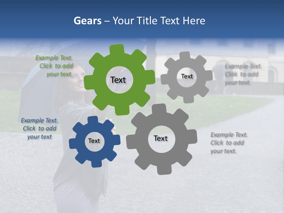 Footpath Fun Weather PowerPoint Template